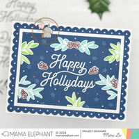 HOLLY AND LEAVES